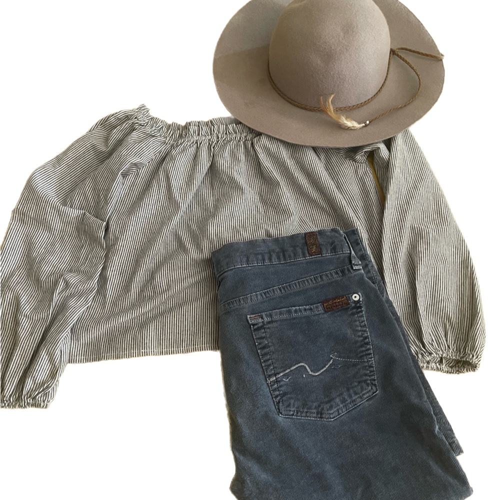 Abercrombie corduroys.